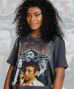 French Singer Serge Gainsbourg Vintage Shirt, RETRO Serge Gainsbourg Homage Tee, Serge Gainsbourg Jane Birkin Fan Tee