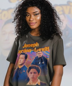 Funny Actor Tee with Joseph Gordon-levitt Vintage 70s 80s Quote
