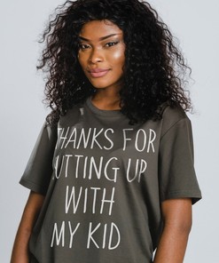 Funny Father's Day Thanks For Putting Up With My Kid Shirt, Dad Husband T-Shirt, Dear Dad Gift, Funny Dad Tee