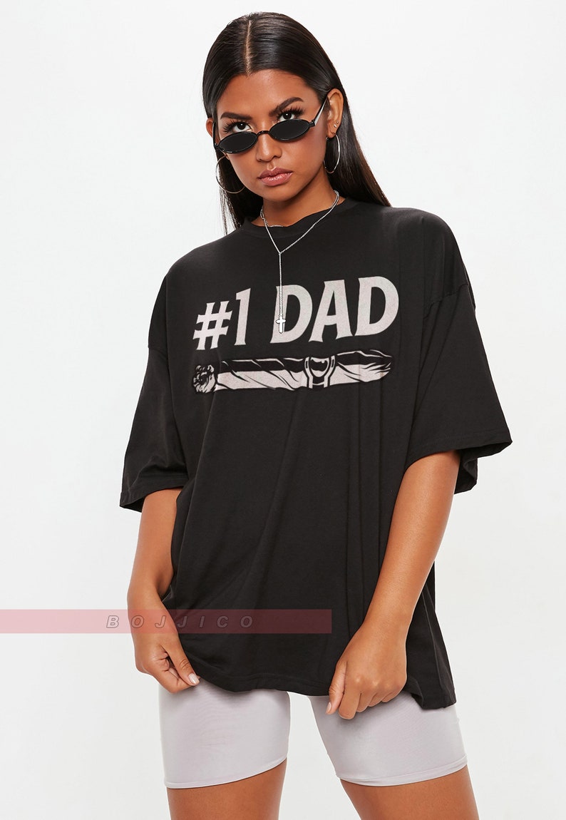 Funny Number 1 Dad T-Shirt, Best Fathers Day Gift for Dad, Dad-A-Base Joke Keeper Tee, Gift for Fans - Image 3