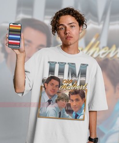 Funny Tribute Tv Show Unisex Jim Halpert Tee for Fans