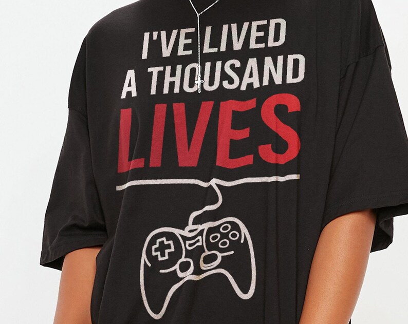 Game Gift & Gaming Shirt, Thousand Lives Unisex Tee for Fans - Image 2