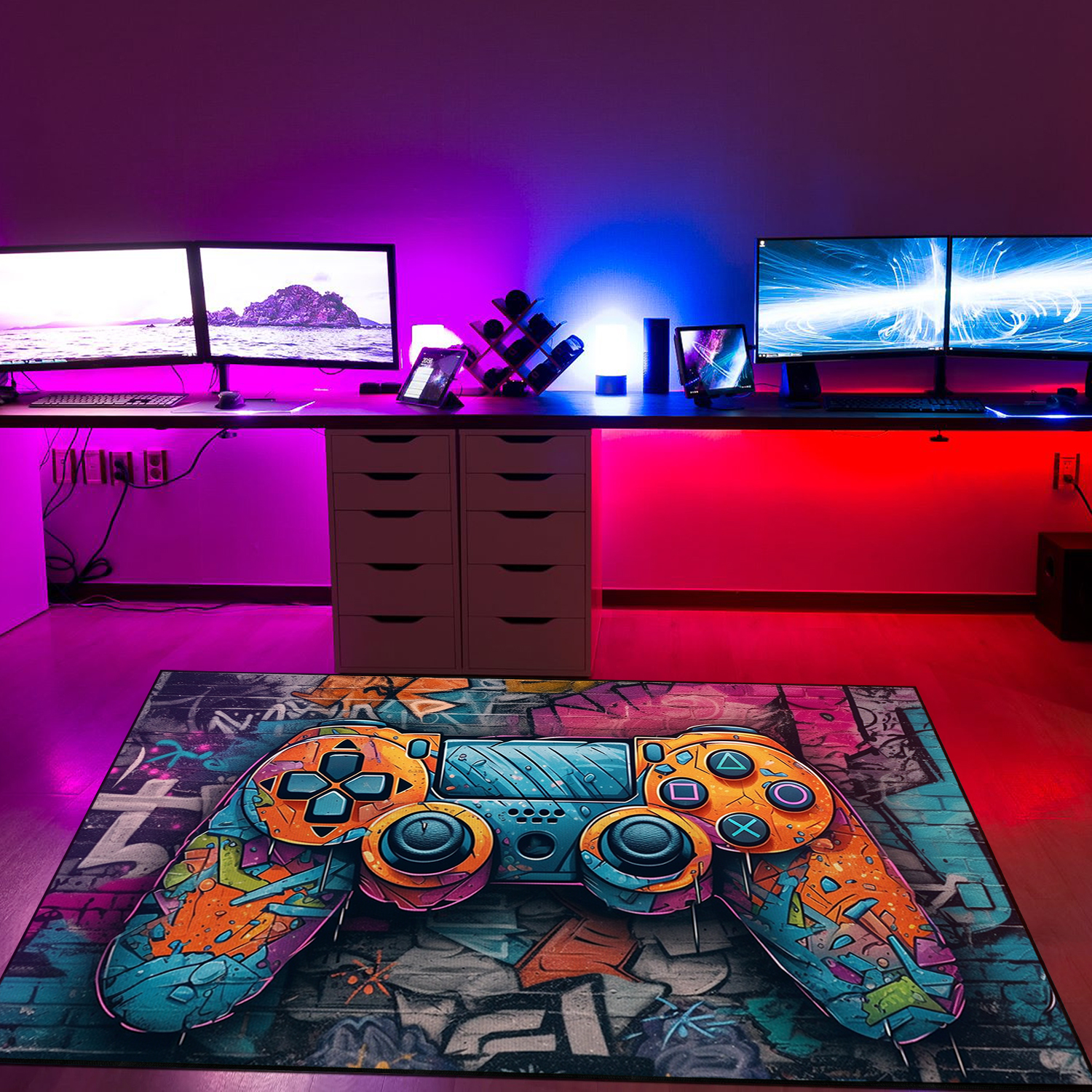 Game Room Carpet - Customize Your Own Game Controller Area Rugs - Suitable for Home Decoration - Image 4