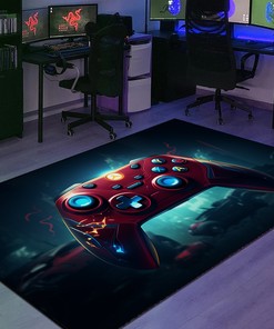 Game Room Carpet - Personalized with Your Own Name or Quotes - Suitable for Home Decoration