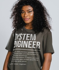 Geeky System Engineer Unisex Shirt, Coding Software Engineer Science Tee, Programmer Gift for Fans