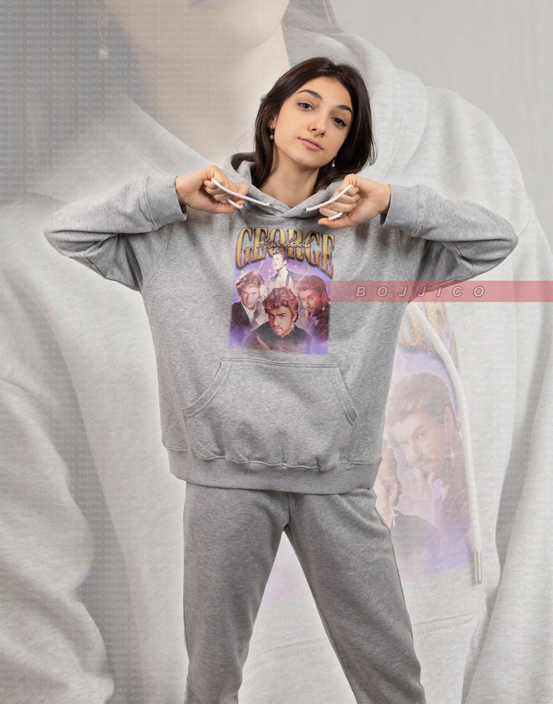 George Michael Retro 90s Sweater - Careless Whisperer Homage Tshirt for Fans - Image 4