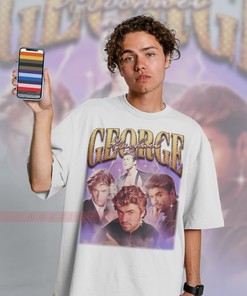 George Michael Vintage Careless Whisperer Homage Tee for Fans