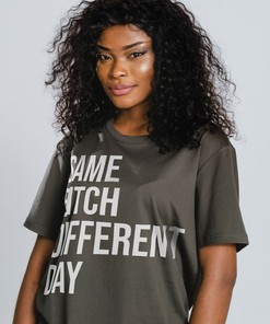 Gift for Sassy Girl Outfit - Same B*tch Different Day Unisex Tees