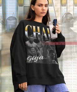 Giga Chad Meme Sweater - Bodybuilder Gym Sweatshirt for Fans