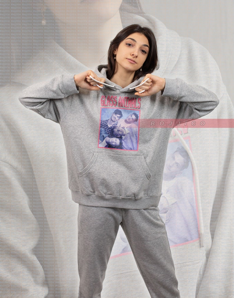 Glass Animals Album Merch Sweatshirt - Heat Waves Viral Tees for Fans - Image 4