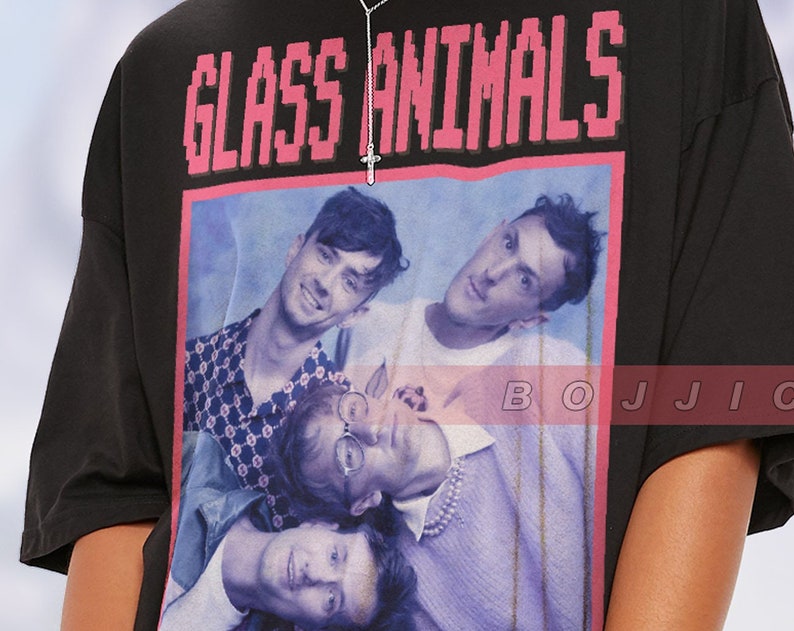 Glass Animals Glass Animals Retro Tshirt, Alternative/Indie Fan Gift for Fans - Image 2
