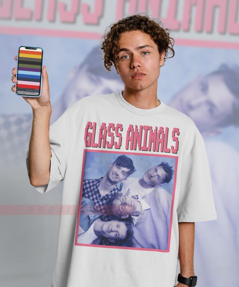 Glass Animals Glass Animals Retro Tshirt, Alternative/Indie Fan Gift for Fans - Image 3