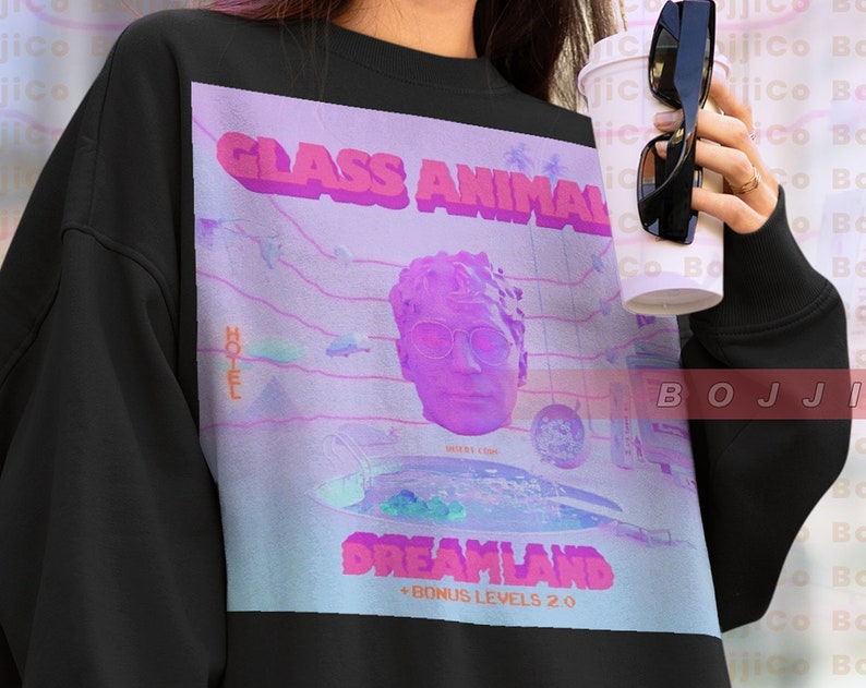 Glass Animals Heatwave Viral Tee Sweatshirt - Album Merch for Fans - Image 2