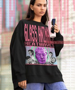Glass Animals Merchandise Sweatshirt - Heat Waves Viral Tees for Fans
