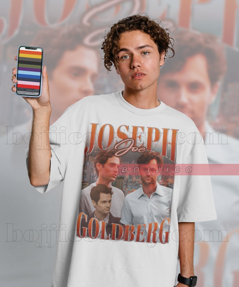 Goldberg 'Joe' from YOU Vintage Tee, Penn Badgley T-Shirt Gift for Fans - Image 3