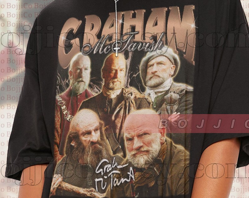 Graham McTavish Vintage Homage Tee for Fans - Image 2