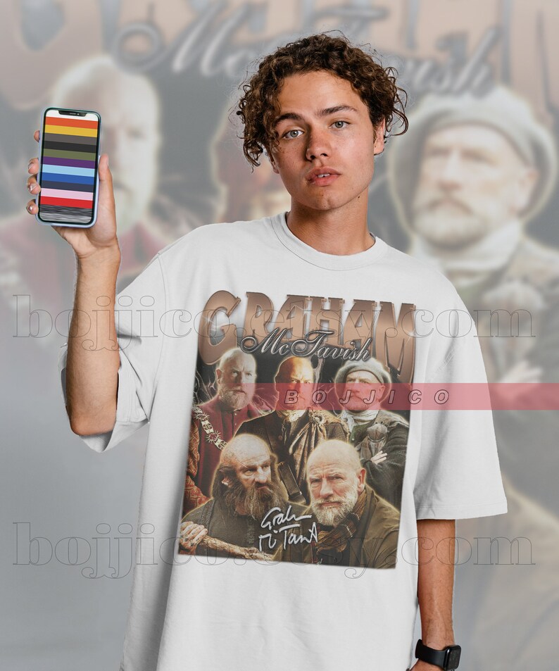 Graham McTavish Vintage Homage Tee for Fans - Image 3