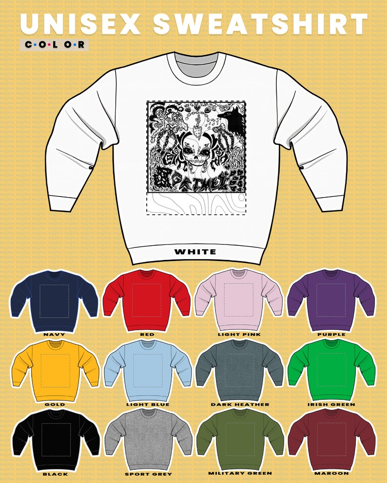 Grimes Vissionss Musician Sweater, Retro Vintage Unisex Sweatshirt with Fan Gift quote - Image 3