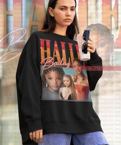 HALLE BAILEY Vintage Tribute Sweatshirt, Homage Tee with vintage sweater and Gift for Fans quote
