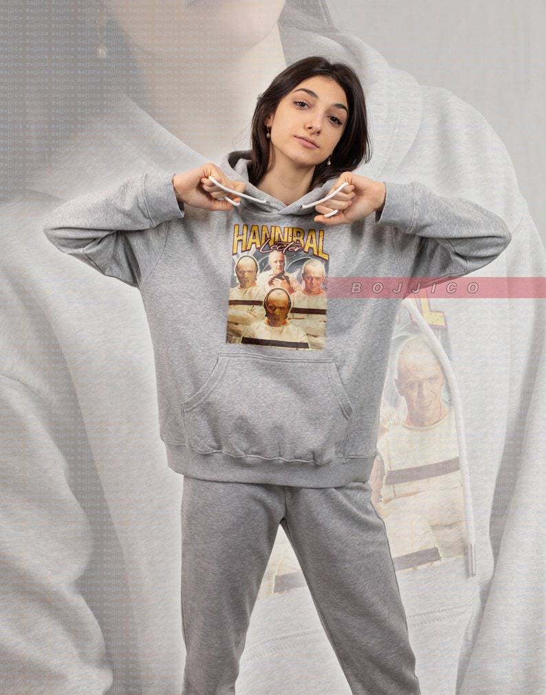 HANNIBAL LECTER Fan Sweatshirt, Red Dragon Sweater with Anthony Hopkins Tees and Horror Movie Tshirt - Image 4