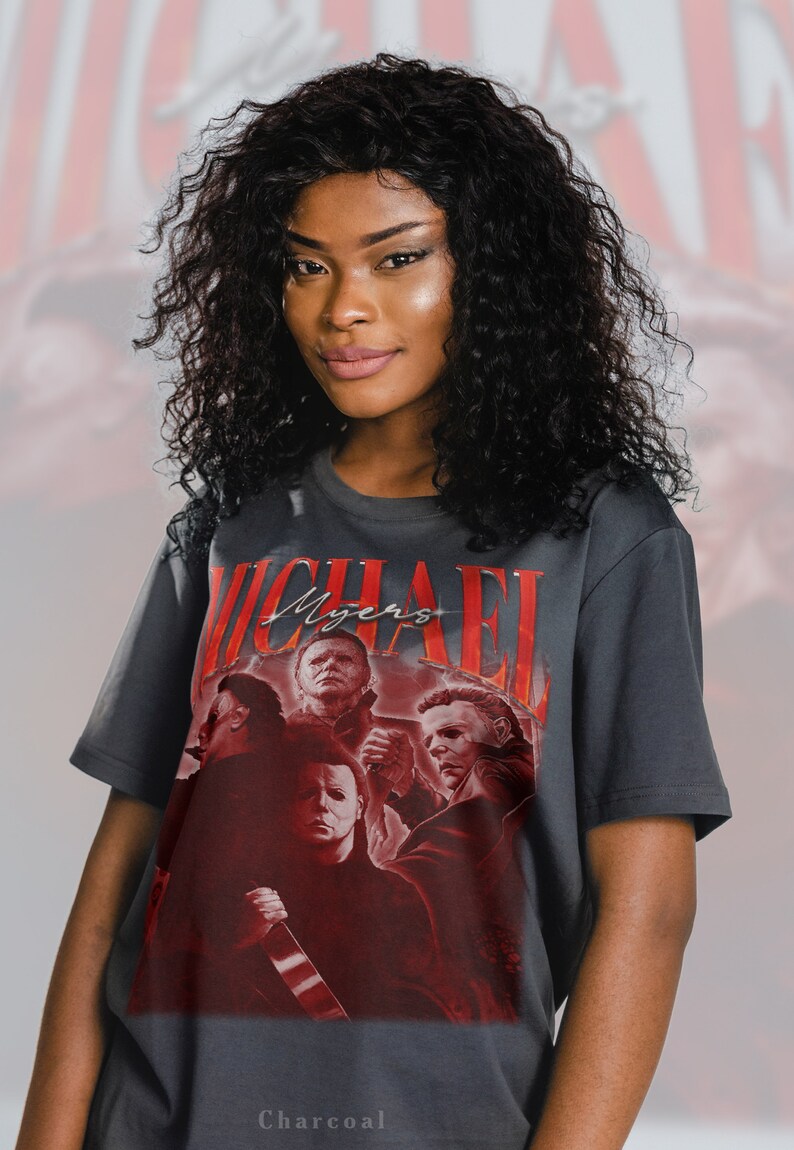 Halloween Horror Tee - Retro 90s Sweater for Horror Fans
