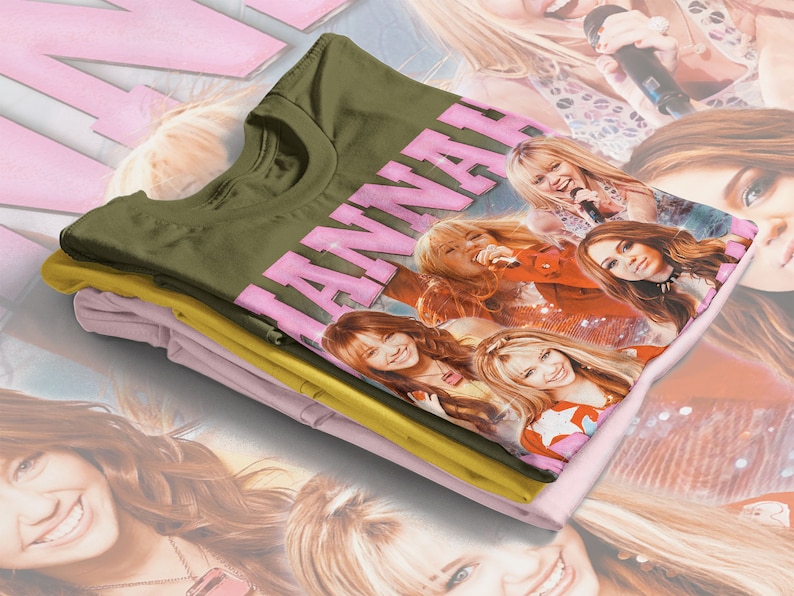 Hannah Montana Tee - Fan Tees and 90s Retro Sweater for Fans - Image 4