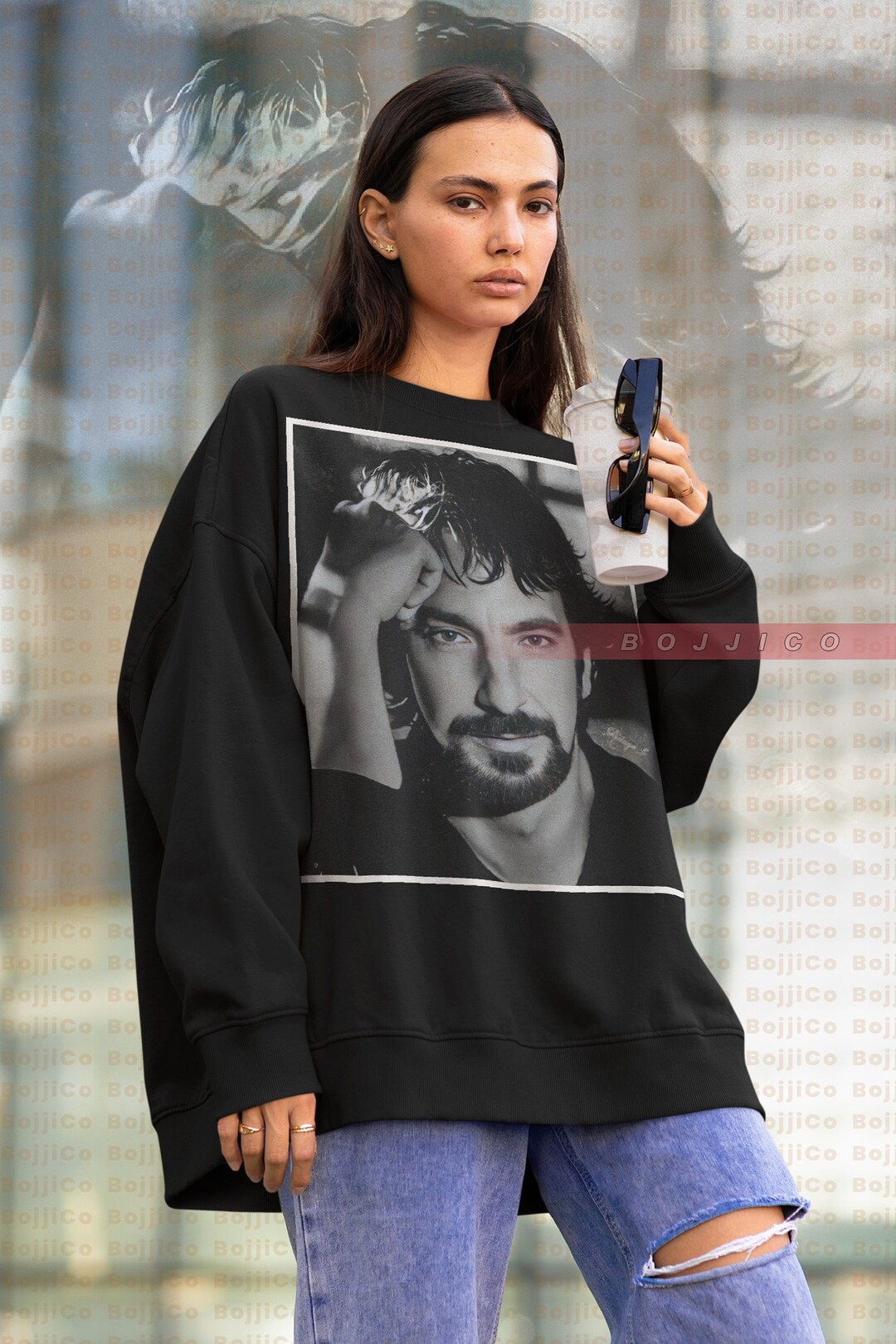 Hans Gruber Sweatshirt, Die Hard Hoodie with Alan Rickman British Actors Shirt and Nakatomi Plaza