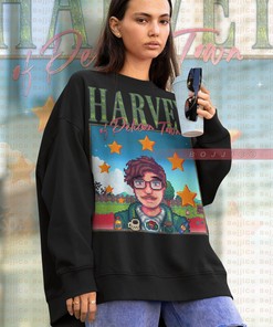 Harvey Stardw Valley Sweater, Food Spirit Stardw Vally Hoodie with Farming Harvst Moon RPG Video Game