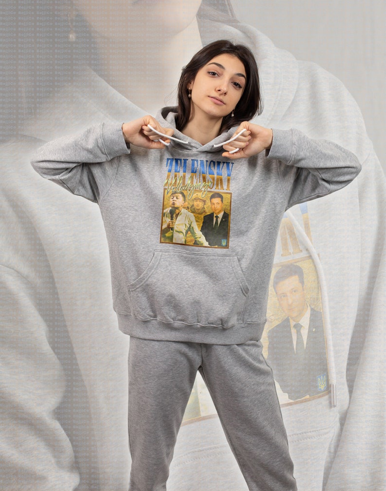 Homage Sweatshirt for Zelensky Fans - Ukraine President Shirt - Image 4
