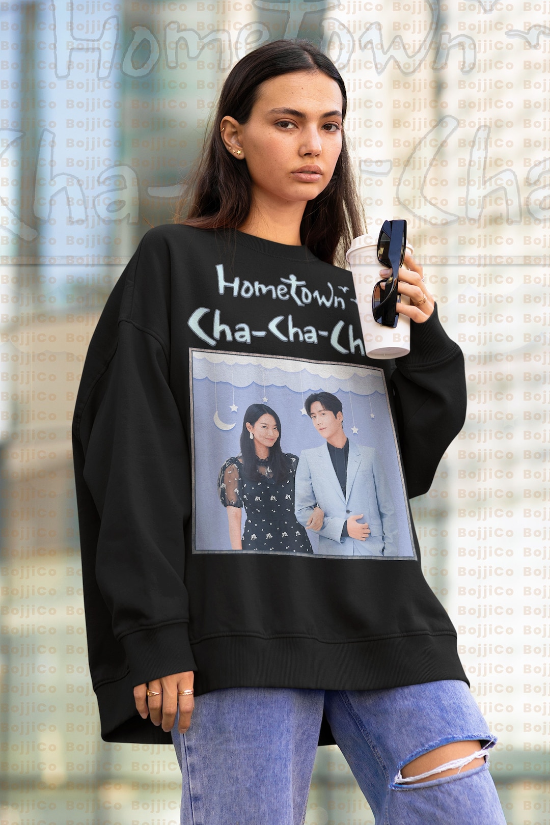 Hometown CHACHACHA Shirt - Kim Seon-ho & Shin Min-a Fan Gift, Hong Du-sik & Yoon Hye-Jin Shirt