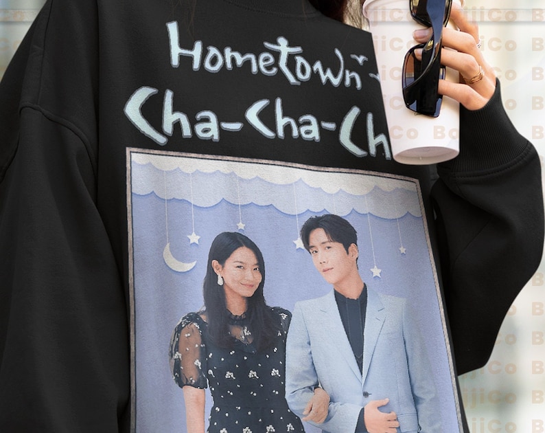 Hometown CHACHACHA Shirt - Kim Seon-ho & Shin Min-a Fan Gift, Hong Du-sik & Yoon Hye-Jin Shirt - Image 2