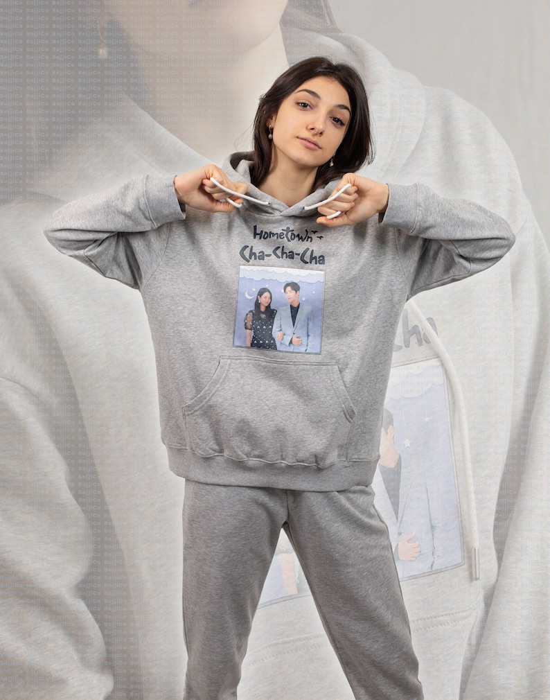 Hometown CHACHACHA Shirt - Kim Seon-ho & Shin Min-a Fan Gift, Hong Du-sik & Yoon Hye-Jin Shirt - Image 4