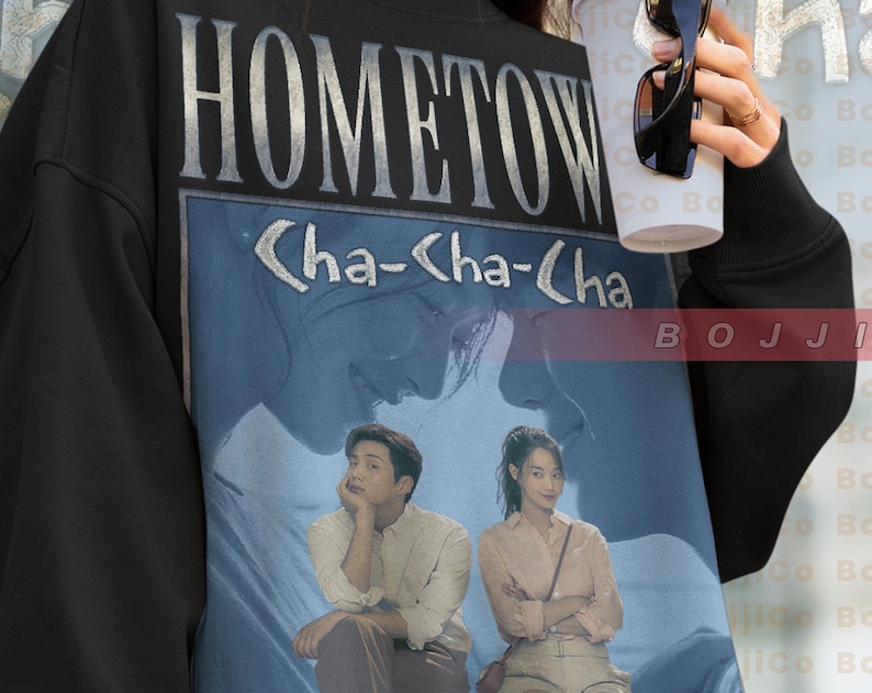 Hometown CHACHACHA Yoon Hye-Jin Sweater, Kim Ji-hyun Hoodie with Kim Seon-ho and Shine Min-a, homages to the Korean TV show - Image 2
