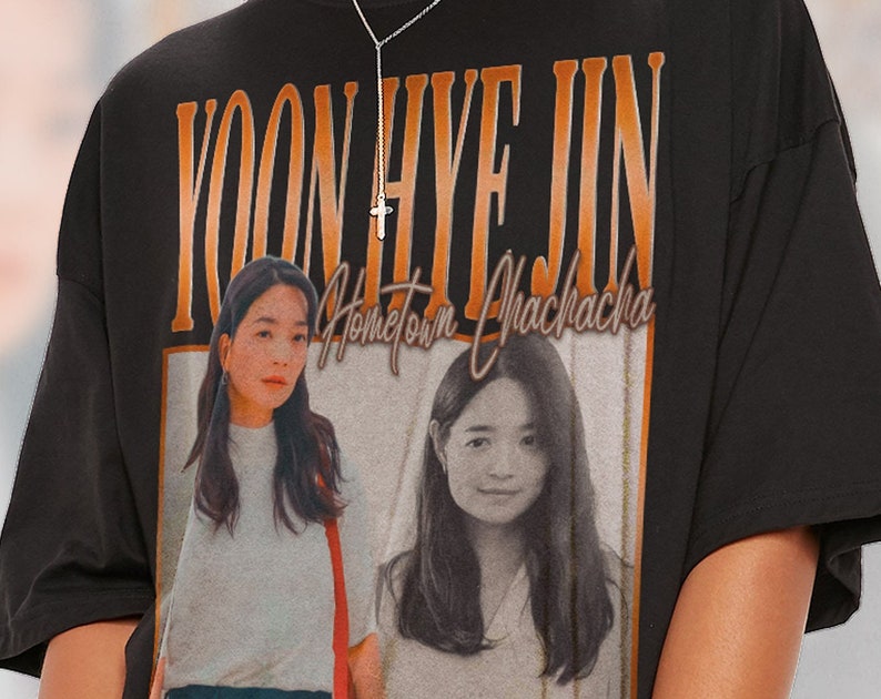Hometown ChaChaCha Fan Tee, Korean Drama Shin Hye Jin Shirt - Bluefink