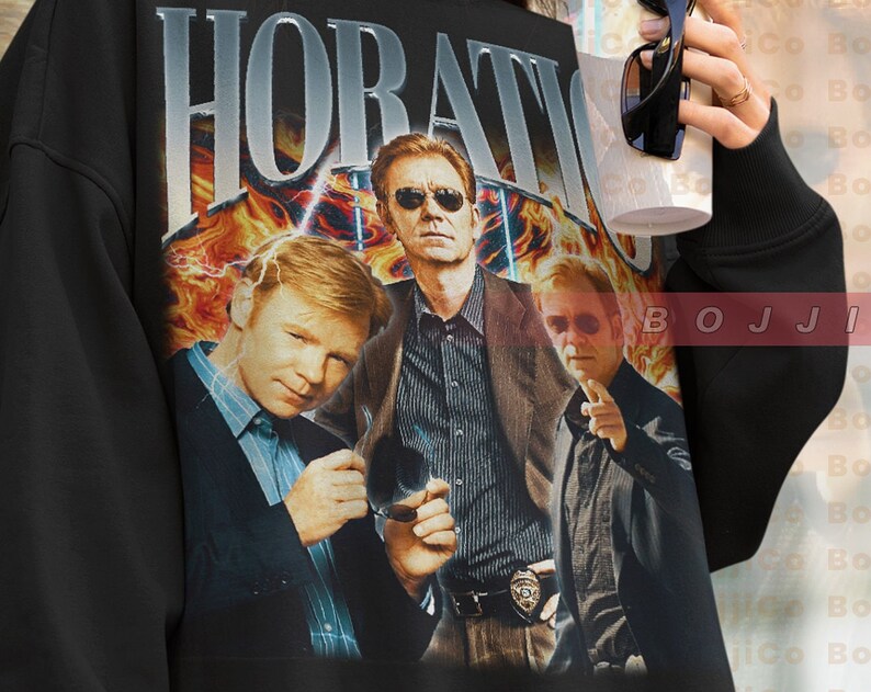 Horatio Caine Retro Shirt - csi Miami Homage Sweatshirt for Fans - Image 2
