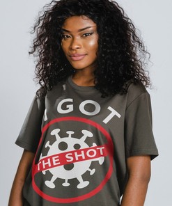 I Got The Shot Vaccine Unisex Tee, Funny Covid19 Shirt, Introvert Gift for Fans