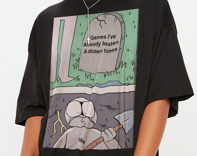 I Paused My Game To Be Here T-Shirt, Funny Gaming Unisex Tee Gift for Fans - Image 2