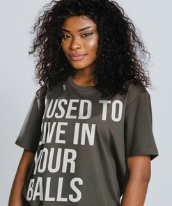 I USED TO Live In Your Balls Funny Unisex Shirt, Dear Dad Shirt, Father's Day Gift