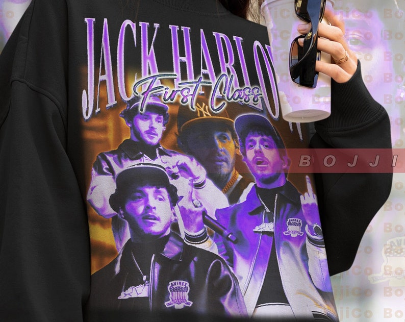 Industry Baby Sweater - Jack Harlow Rapper Hip Hop ft. Doobie Style 90s Shirt, Homage Hangout Sweatshirt for Fans - Image 2