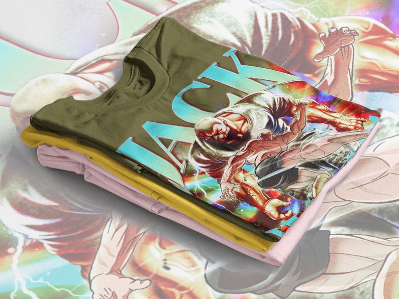 Jack Hanma Baki the Grappler Tee, Boxing Anime Series Unisex Shirt for Fans - Image 4