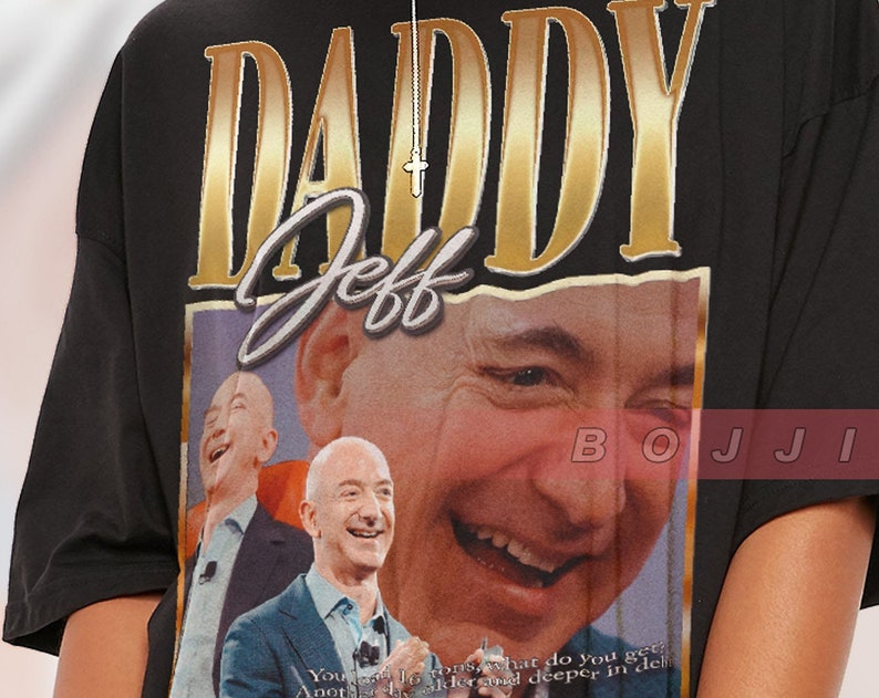 Jeff Bezos Funny Entrepreneur Laughing Shirt for Fans - Image 2