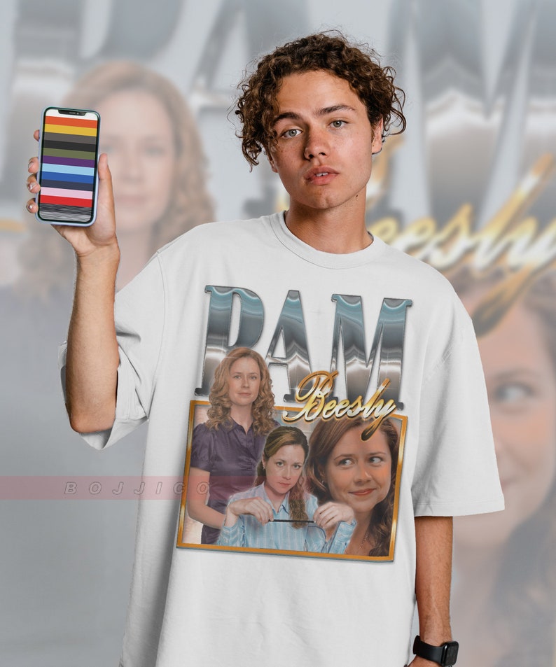 Jenna Fischer Tv Show Shirt - Retro Offfice Shirt for Fans - Image 3