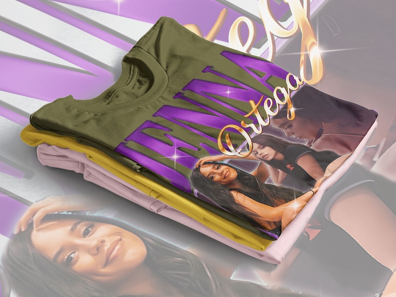 Jenna Ortega '90s Retro Tee, Jane the Virgin T-Shirt, Stuck in the Middle Sweater, Vada Cavell Quote, Perfect for Fans - Image 4