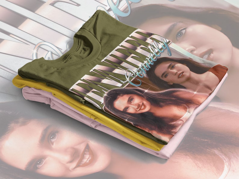Jennifer Connelly Retrowave Shirt, Vintage Tee for Fans of Jennifer Connelly Movies, '90s Grunge Graphic T-Shirt - Image 4