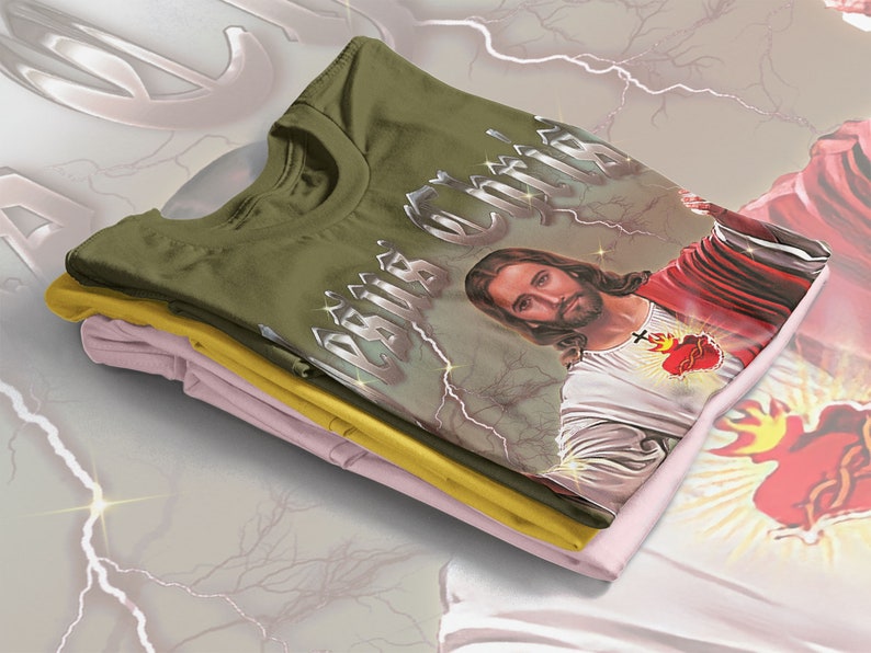 Jesus Christ Bootleg Tee, Ultimate Deadlifter Unisex Shirt, Vintage Religion T-Shirt, Perfect Gift Idea - Image 4