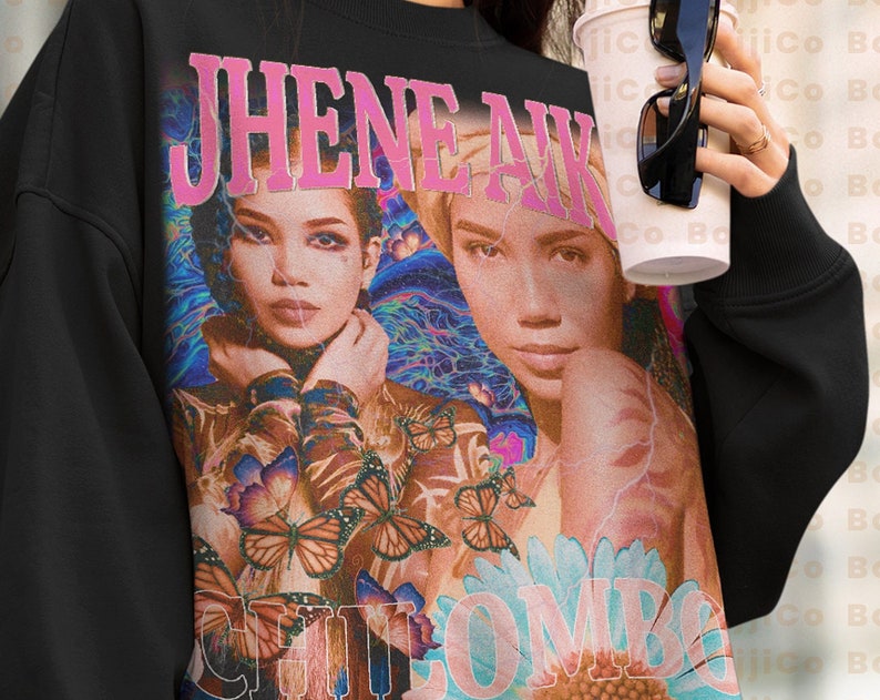 Jhene Aiko Chilombo Sweatshirt - Retro Queen of RNB Unisex Sweater for Fans - Image 2