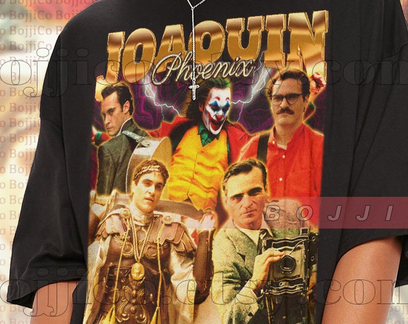 Joaquin Phoenix Joke Shirt, Unisex Vintage T-Shirt, Aesthetic Retro Shirt, Perfect Fan Gift Idea - Image 2