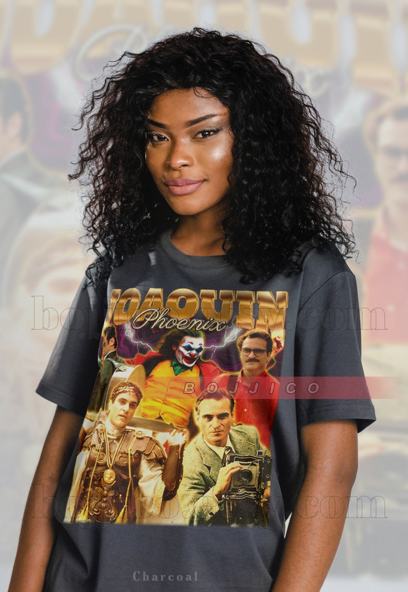Joaquin Phoenix Joke Shirt, Unisex Vintage T-Shirt, Aesthetic Retro Shirt, Perfect Fan Gift Idea - Image 4