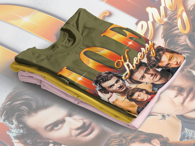 Joe Keery Vintage Tee, Free Guy Movie Shirt, Spree T-Shirt, Robin Buckley, Gaten, Noah Schnapp, Finn Wolfhard, Sadie Sink, Millie Fan Merch - Image 4