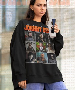Johnny Depp RottenBorn Sweatshirt - Retro Homage Tee for Fans